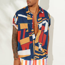 Load image into Gallery viewer, Printed Shirt Holiday Style Top