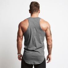 Load image into Gallery viewer, Men's Solid Color Cotton Sleeveless Sports Vest
