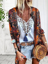Load image into Gallery viewer, Fashion Printed Sunscreen Clothing Loose Thin Casual Jacket
