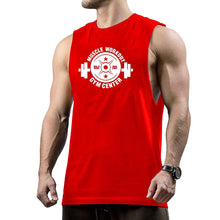 Load image into Gallery viewer, Comfortable Trend Fitness English Printed Vest
