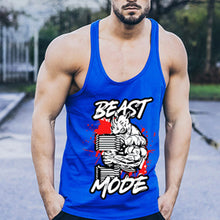 Load image into Gallery viewer, Cotton Running Print Men's Tops
