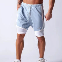 Load image into Gallery viewer, Double Layer Breathable Perspiration Men's Shorts  
