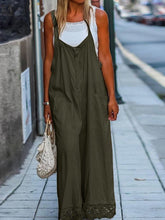Load image into Gallery viewer, Women's Casual Solid Color Hollow Cuffs Jumpsuit
