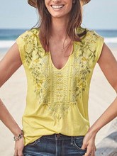 Load image into Gallery viewer, Women's Floral Robe Short Sleeve Shirt
