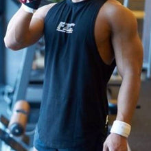 Load image into Gallery viewer, Running Elastic Breathable Cotton Men's Tops
