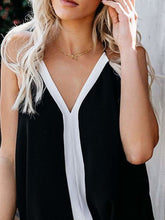 Load image into Gallery viewer, Sexy Loose Color Matching Women's Top
