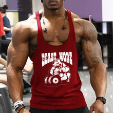 Load image into Gallery viewer, Men's Casual Fashion Printed Sports Fitness Vest
