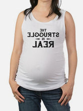 Load image into Gallery viewer, English Printing Simple Breathable Maternity Tops
