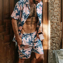 Load image into Gallery viewer, Summer Light Leaf Printing Men's Suits
