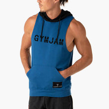 Load image into Gallery viewer, Men's Letter Printed Hooded Sports Vest
