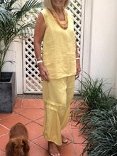 Load image into Gallery viewer, Cotton Linen Leisure Breathable Women's Suit
