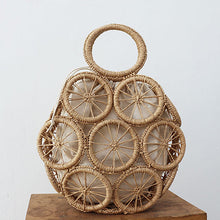 Load image into Gallery viewer, Fashion Holiday Beach Cotton Rope Woven Handbag
