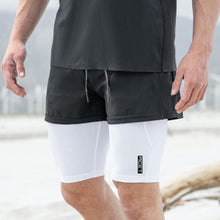 Load image into Gallery viewer, Tight Breathable Running Elastic Men's Shorts  
