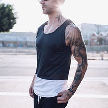 Load image into Gallery viewer, Slim-Fit Breathable Crew Neck Collar Men's Tops
