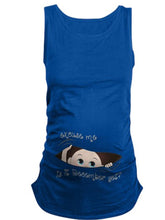 Load image into Gallery viewer, Maternity Casual Month Fun Print Sleeveless T-shirt  
