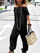 Load image into Gallery viewer, Women's Casual Loose Comfortable Strapless Jumpsuit
