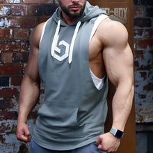 Load image into Gallery viewer, Men's Casual Sports Fitness Printed Sleeveless T-shirt
