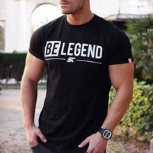 Load image into Gallery viewer, Round Neck Printed Cotton Men's Tops

