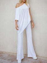 Load image into Gallery viewer, Diagonal Shoulder Elegant Fashion Casual Suit
