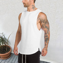 Load image into Gallery viewer, Quick-Drying Fitness Back Stitching Men's Tops

