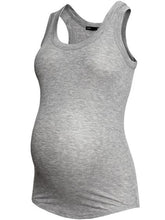 Load image into Gallery viewer, Maternity Casual Solid Color Comfortable Sleeveless T-shirt
