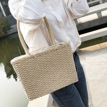 Load image into Gallery viewer, Hand-woven Straw Bag Casual Female Bag Spot
