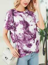 Load image into Gallery viewer, Maternity Gradient Printed Short Sleeve T-Shirt
