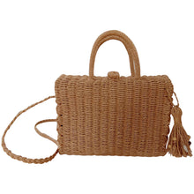 Load image into Gallery viewer, Hand-woven Straw Bag Casual Female Bag Spot
