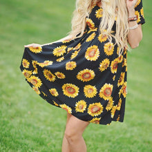 Load image into Gallery viewer, Maternity Sunflower Dress
