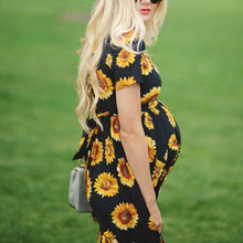 Load image into Gallery viewer, Maternity Sunflower Dress
