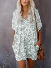Load image into Gallery viewer, Explosive Printed V-Neck Dress
