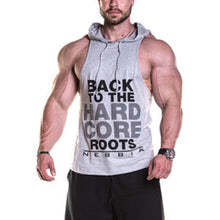 Load image into Gallery viewer, Alphabet Printed Hooded Sweat-Absorbent Men's Tops
