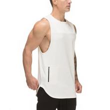 Load image into Gallery viewer, Men's Casual Zipper Sleeveless Sports Vest

