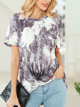 Load image into Gallery viewer, Maternity Gradient Printed Short Sleeve T-Shirt
