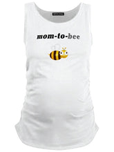 Load image into Gallery viewer, Maternity Bee Pattern Printed Sleeveless Vest T-Shirt
