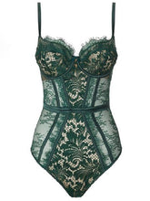 Load image into Gallery viewer, Tight Lace Sexy Two-Piece Suit Erotic Lingerie
