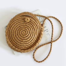 Load image into Gallery viewer, Fashion Holiday Beach Cotton Rope Woven Handbag
