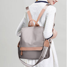 Load image into Gallery viewer, Anti-Theft Nylon Waterproof Backpack Women's Bag

