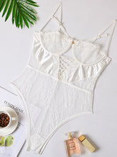 Load image into Gallery viewer, Tight Lace Sexy Two-Piece Suit Erotic Lingerie
