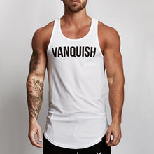 Load image into Gallery viewer, Men's Letter Print Sleeveless Sports Vest
