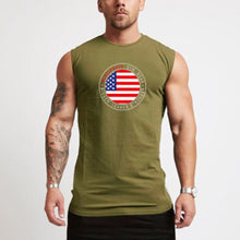 Load image into Gallery viewer, Sleeveless Skinny Cotton Running Men's Tops
