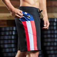 Load image into Gallery viewer, Men's Fashion Casual Sports Beach Solid Color Shorts
