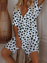 Load image into Gallery viewer, Wave Pattern Loose Cotton Linen Women's Jumpsuits
