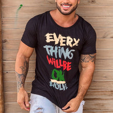 Load image into Gallery viewer, Men's Casual Fashion Printed Short-sleeved T-shirt  
