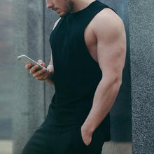 Load image into Gallery viewer, Breathable Elastic Moisture Absorption Men's Tops
