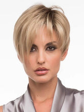 Load image into Gallery viewer, Blond Hair Fluffy Straight Hair Oblique Bangs Short Hair
