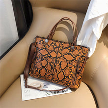 Load image into Gallery viewer, Vintage Crocodile Platinum Handbag Women's Bag
