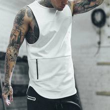 Load image into Gallery viewer, Men's Casual Zipper Sleeveless Sports Vest

