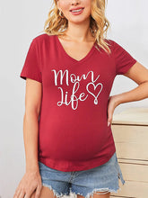 Load image into Gallery viewer, Maternity Casual and Comfortable Short-sleeved T-shirt
