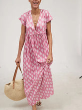 Load image into Gallery viewer, Women's Fashion V-Neck Floral Print Casual Dress
